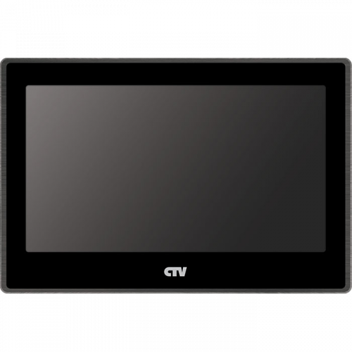 Монитор видеодомофона CTV-M4704AHD G (графит) (720P|1080P|960H) 7" IPS сенсорный дисплей