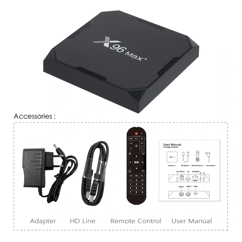 Android TV приемник X96 MAX Plus 4/32