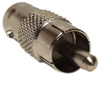 Разъем-переход BNC - RCA HYPERLINE, штекер, &quot;папа&quot;