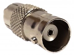 Разъем-переход BNC - RCA HYPERLINE, штекер, &quot;папа&quot;