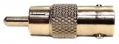 Разъем-переход BNC - RCA HYPERLINE, штекер, &quot;папа&quot;