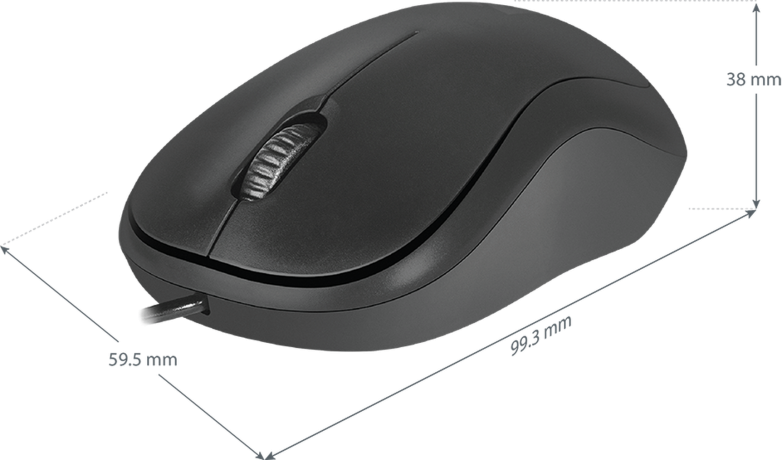 Мышь DEFENDER Patch MS-759, 1000 dpi проводная оптическая мышь