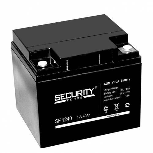 Аккумулятор Security Force SF 1240 40Ач, 12В