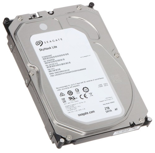 Жесткий диск Seagate SkyHawk Lite, ST2000VX007, 3.5", 5900, 2Тб