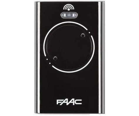 Пульт-брелок 4-канальный FAAC XT2 868 SLH LR, рабочая частота 868МГц, функция MASTER-SLAVE (черный)