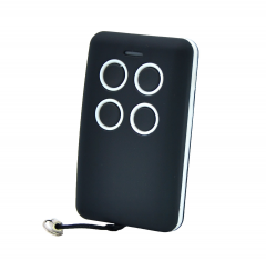 Пульт-брелок 4-канальный универсальный мультичастотный для автоматики ворот, шлагбаумов,  статический и динамический код, 280 мГц, 433.92мГц, 868мГц