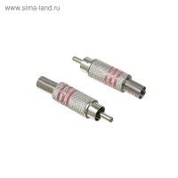 Разъем RCA под винт, с пружиной