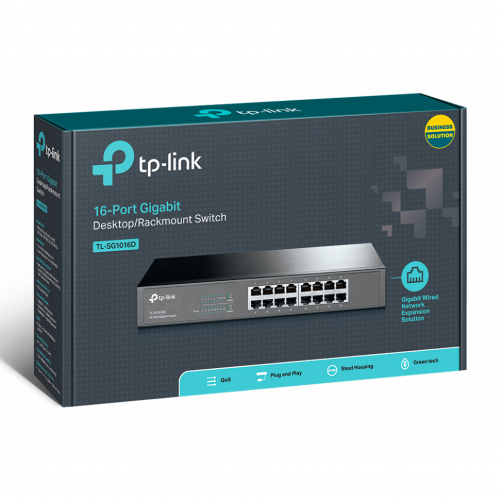 Коммутатор TP-LINK TL-SG1016D (v.7.0)