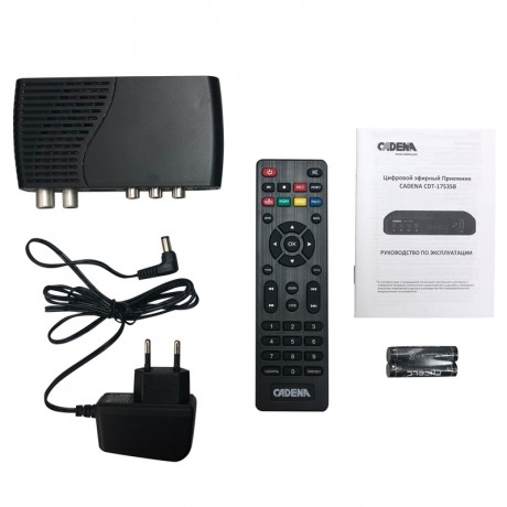 Цифровая телевизионная приставка CADENA CDT-1753SB (TC)