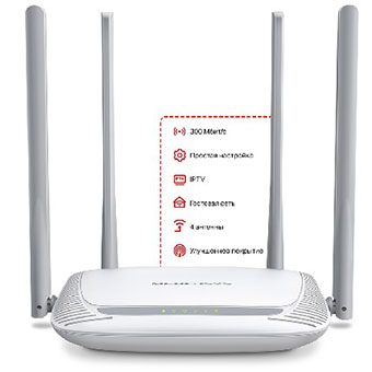 Wi-Fi роутер Mercusys MW325R