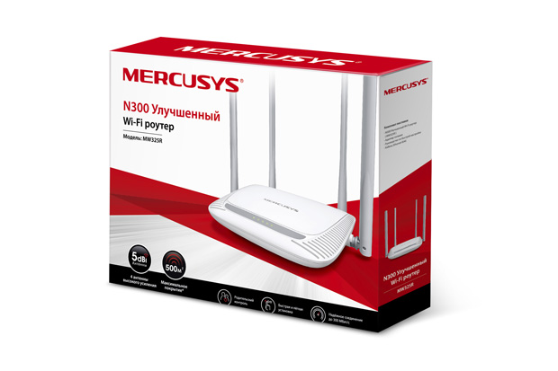 Wi-Fi роутер Mercusys MW325R