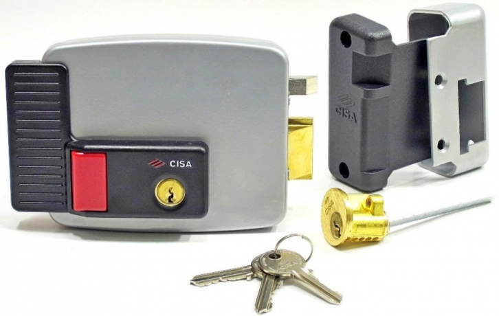 Электромеханический замок CISA CISA 11.630.60.3, накладной монтаж