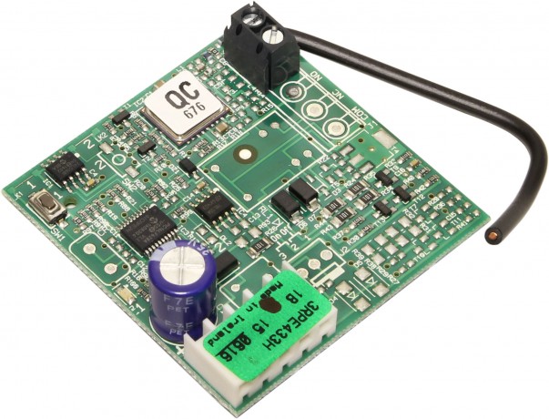 Радиоприемник FAAC 1-RPE433H, 1-канальный, встраиваемый в разъем RP