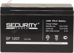 Аккумулятор Security Force SF 1207 7Ач, 12В