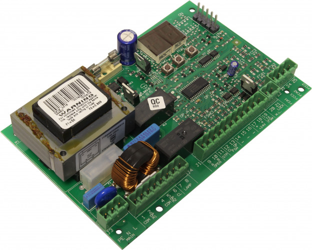 Плата управления FAAC 1-E045, до 2х приводов 230В FAAC (412L, 414)