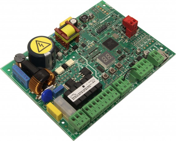 Плата управления FAAC 1-455D, до 2х приводов 230В FAAC (415L)