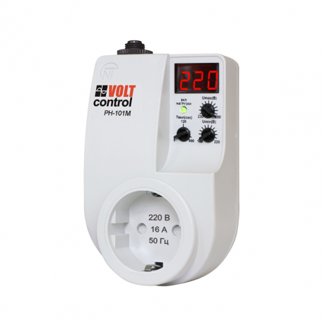 Реле напряжения РН-101М, 16А (до 3,5 кВт)