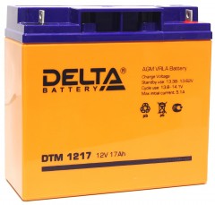 Аккумулятор DELTA DTM 1217 17Ач, 12В