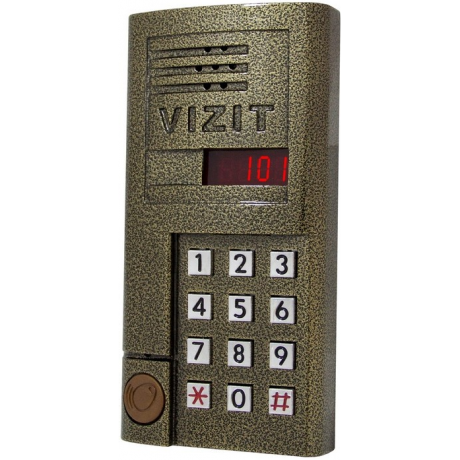 Вызывная панель координатного домофона Vizit БВД-SM101R