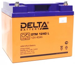 Аккумулятор DELTA DTM 1240 L 40Ач, 12В
